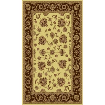 Dynamic Rugs Legacy 2.2 x 7.7 58020-160 Rug - Cream LE2858020160